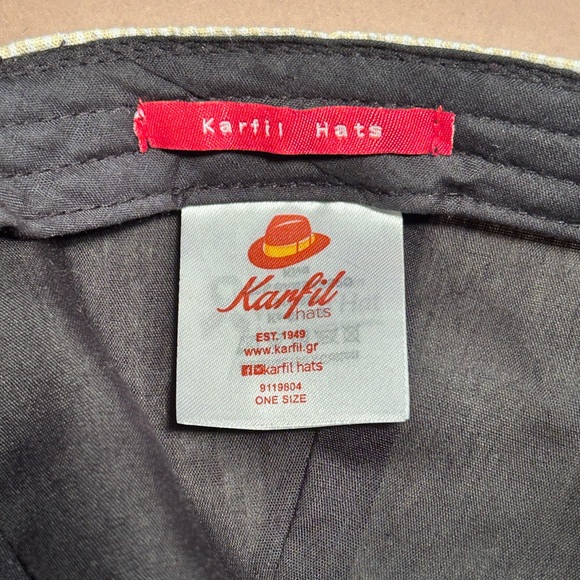 Karfil Hate Newsboy Summer Cabbie Beret Flat Cap Adjustable OSFA - Picture 8 of 8